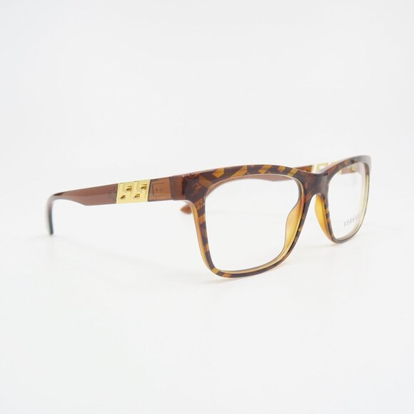 Versace VE 3319 5354 53mm Brown Monogram Logo New Women's Eyeglasses. - Picture 1 of 9